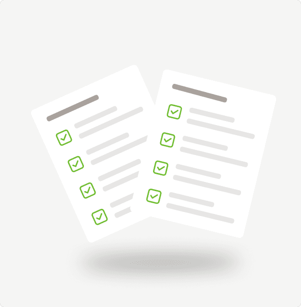 Dealer Risk Guide illustration showing checklist and risk assessment tools